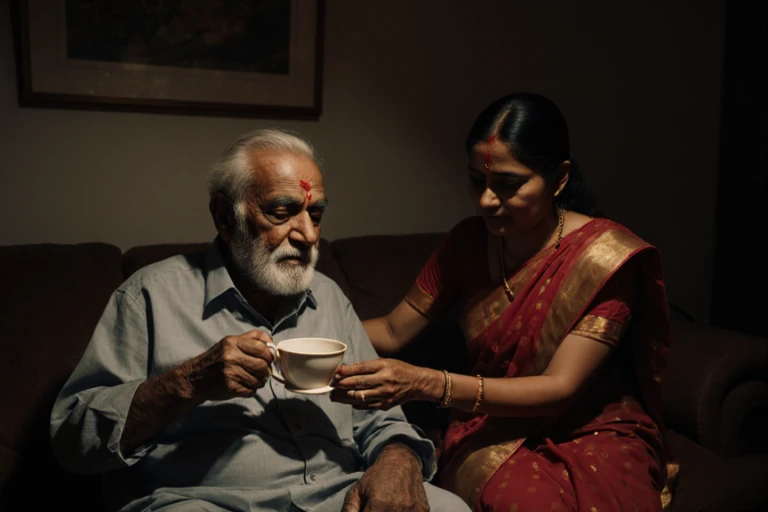 24-Hour maid service in Bangalore providing elderly care.